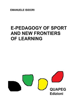 cover image of E-pedagogy of sport and new frontiers of learning